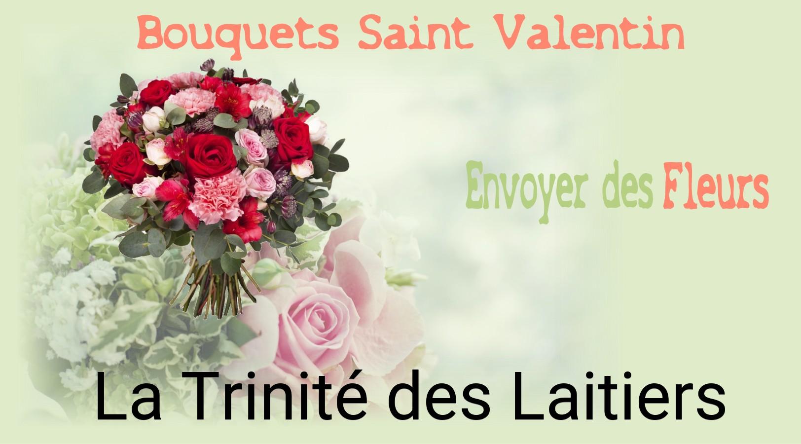 Roses de Saint-Valentin livrées à La Trinité-des-Laitiers